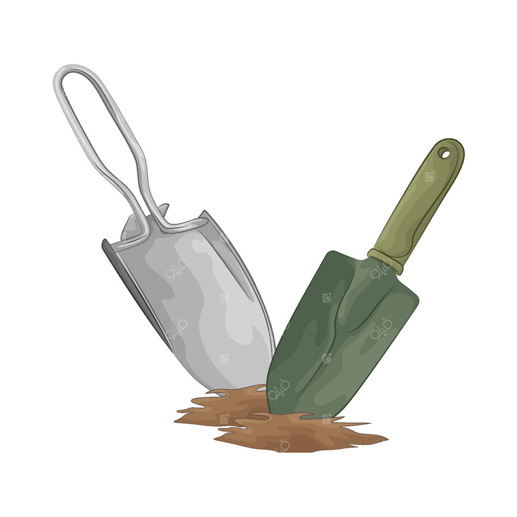 تصویر بیلچه باغبانی