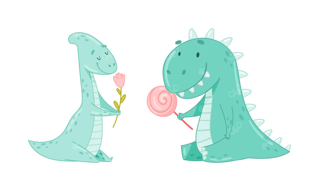 دایناسورهای بامزه