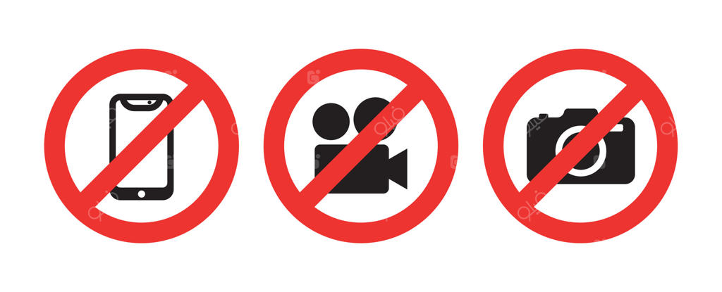 تابلوی: فیلمبرداری ممنوع