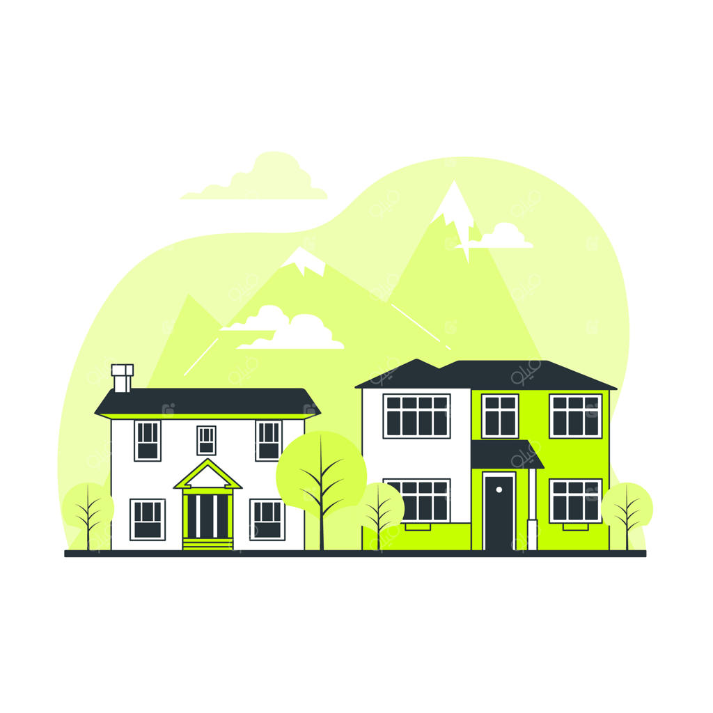 تصویر مفهومی خانه‌ها