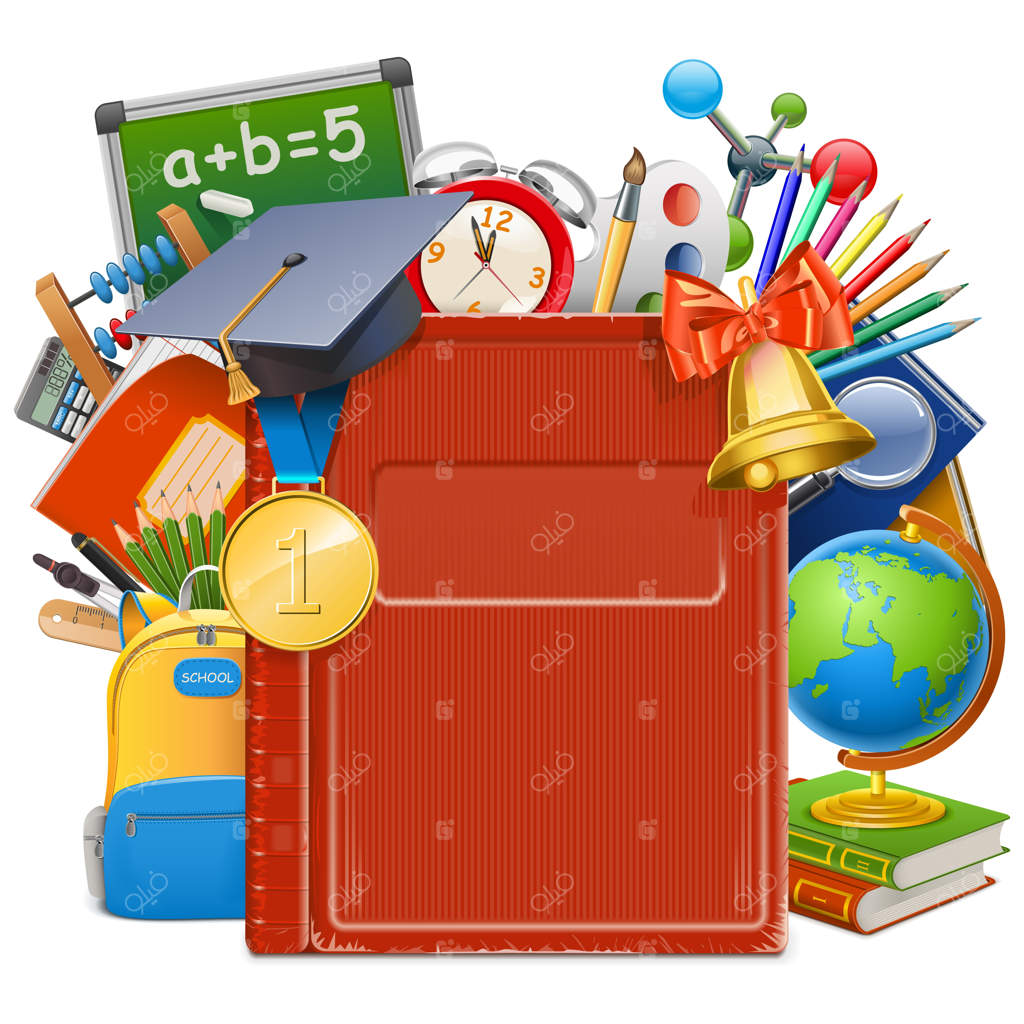 کتاب مدرسه وکتورها