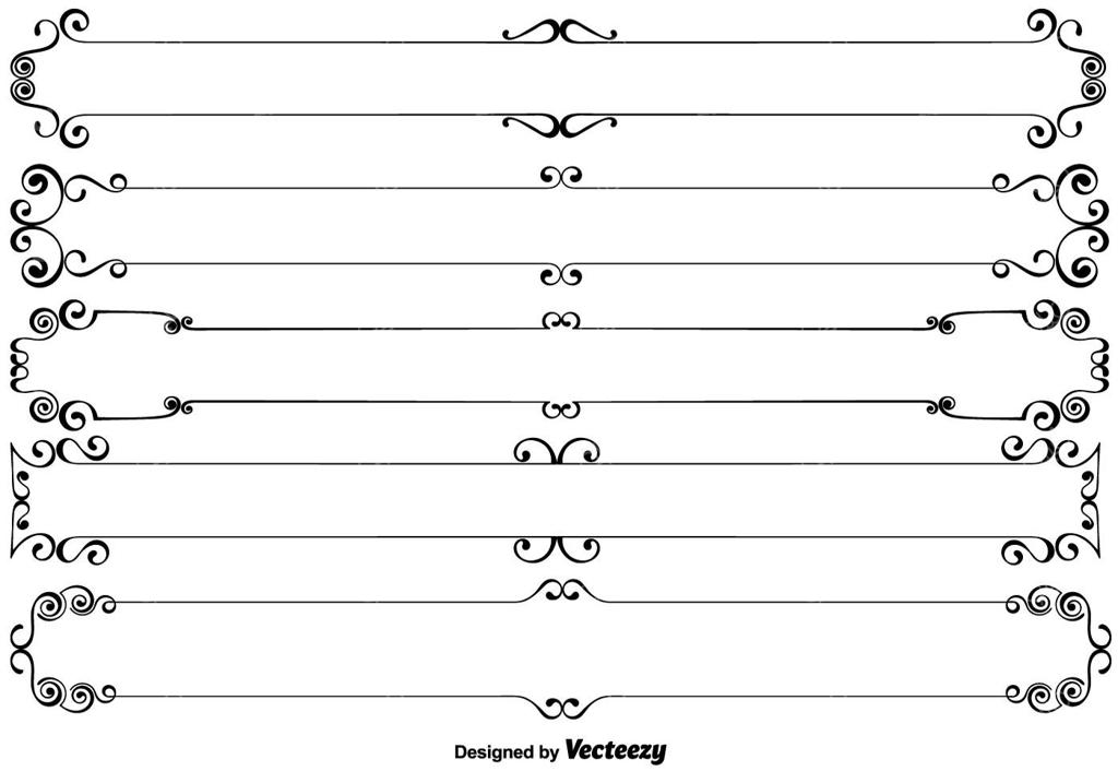 مجموعه وکتور قاب‌های کلاسیک