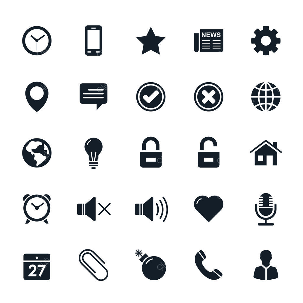 آیکون‌های عمومی