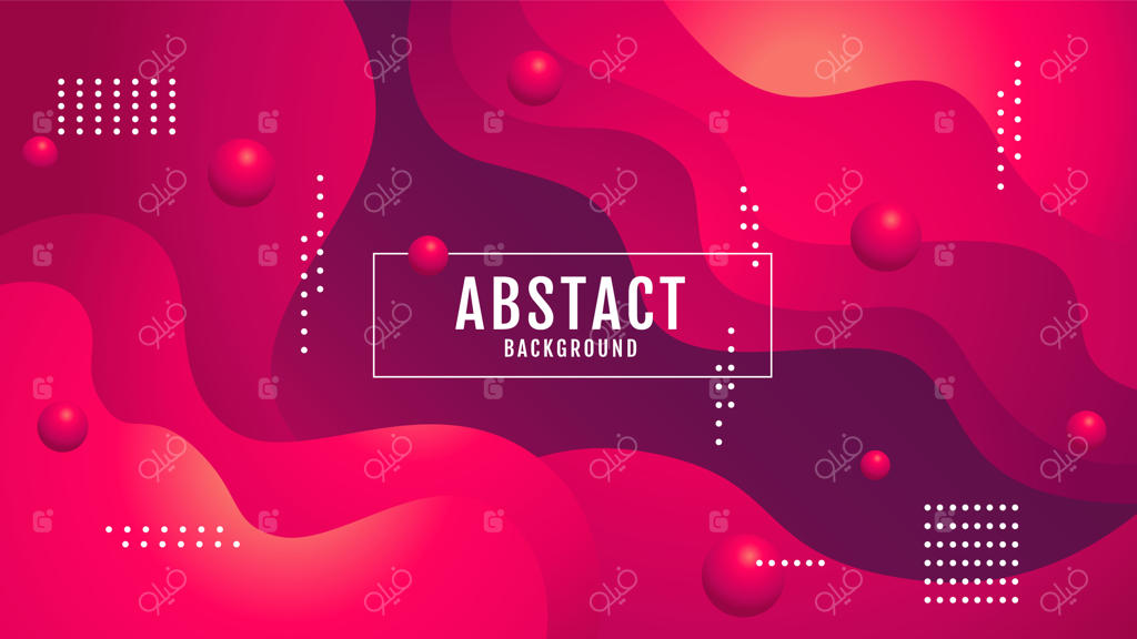 پس‌زمینه‌ی انتزاعی، مایع