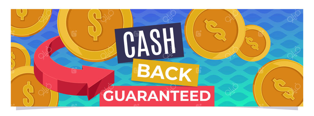 قالب بنر وب سکه‌های با تضمین بازگشت وجه