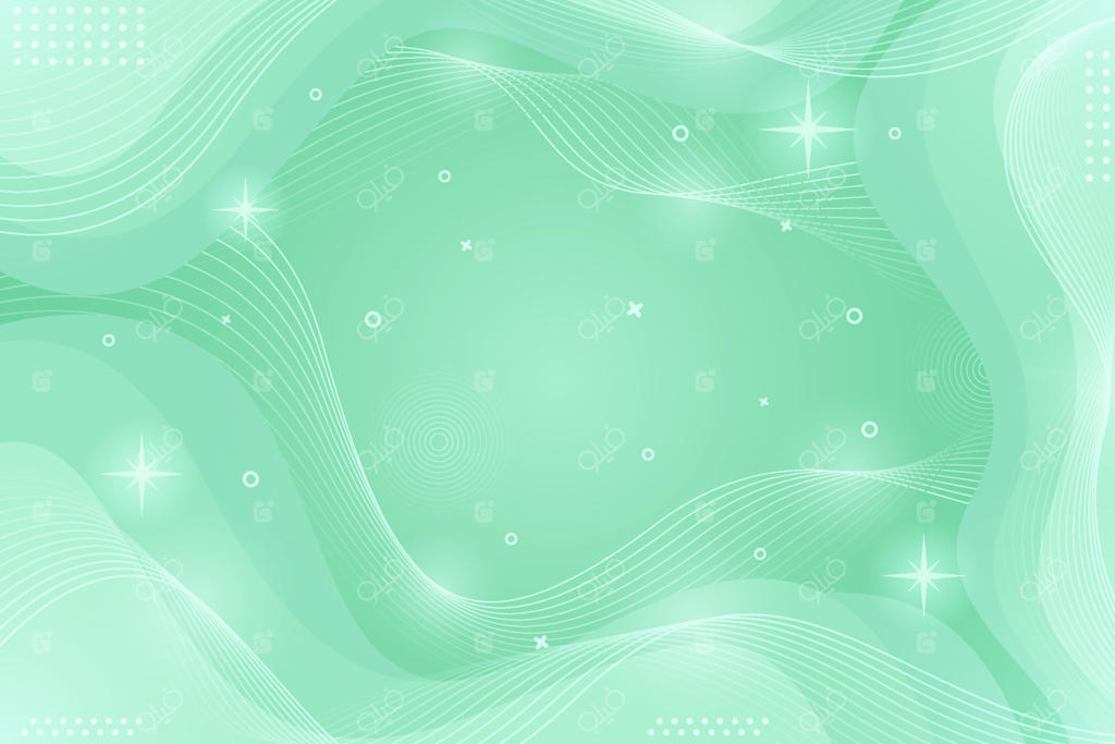 پس‌زمینه سبز نعناعی