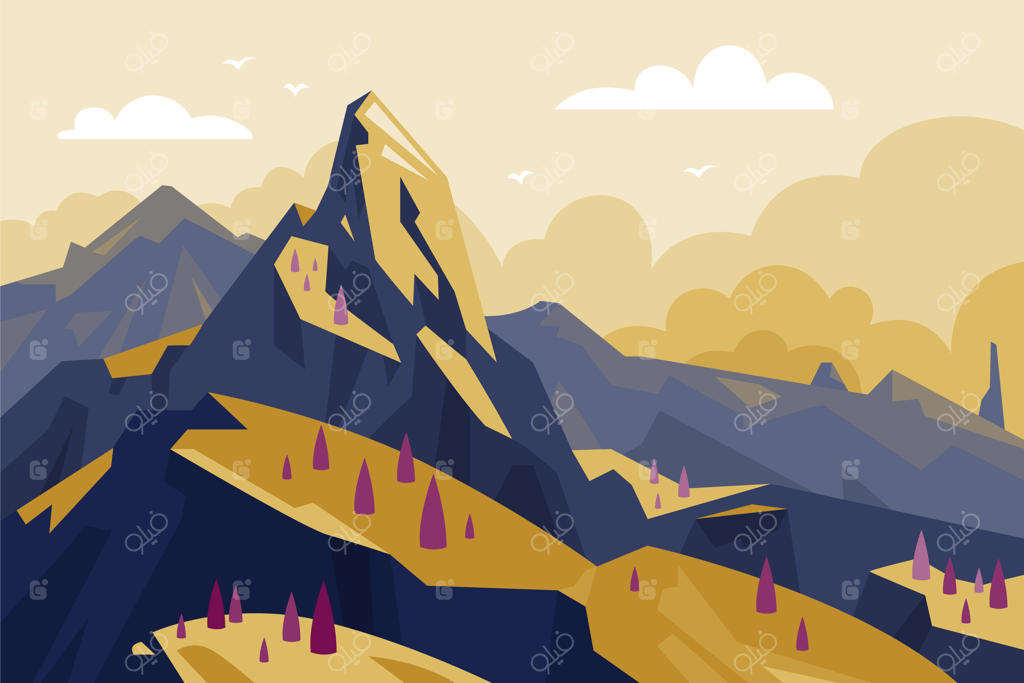 تصویرسازی رنگی دست‌ساز