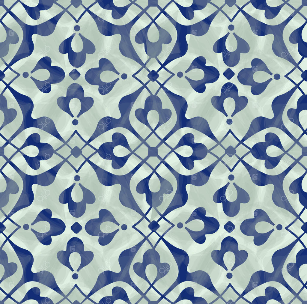 طرح یکپارچه خطی عربسک گلدار. بافت پارچه‌ تزئینی. پس‌زمینه کلاسیک باغ گل‌های زینتی.