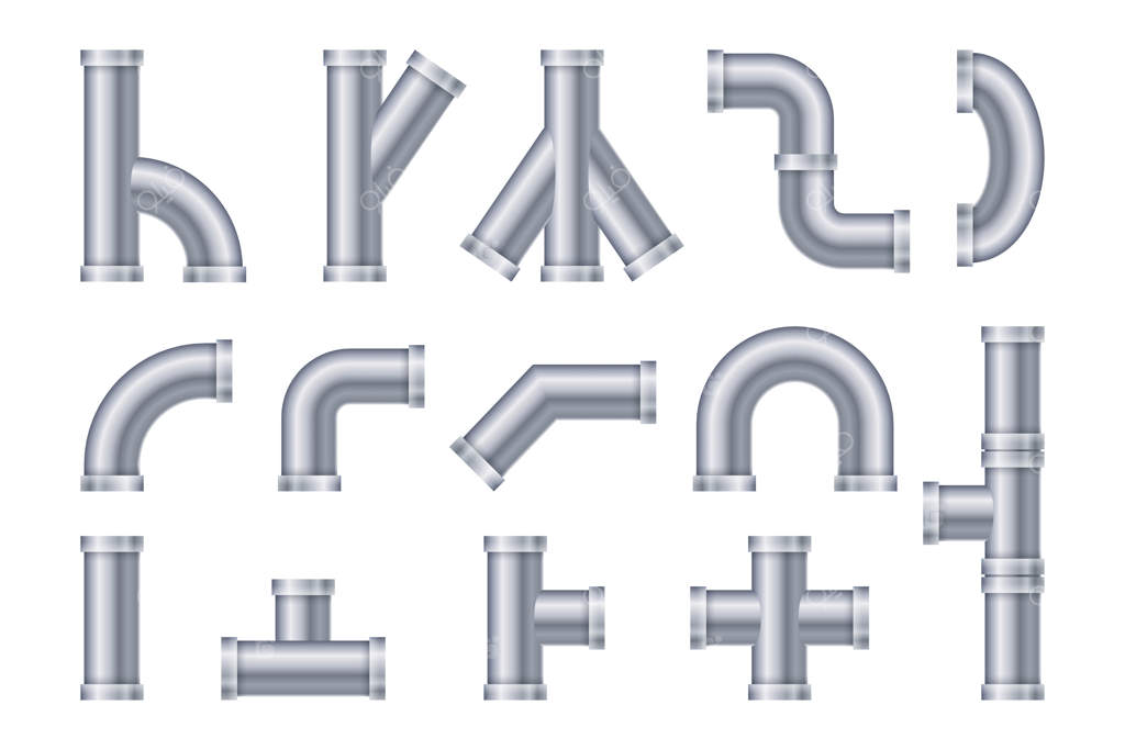 مجموعه‌ای از نقاشی‌های واقع‌گرایانه لوله‌ها