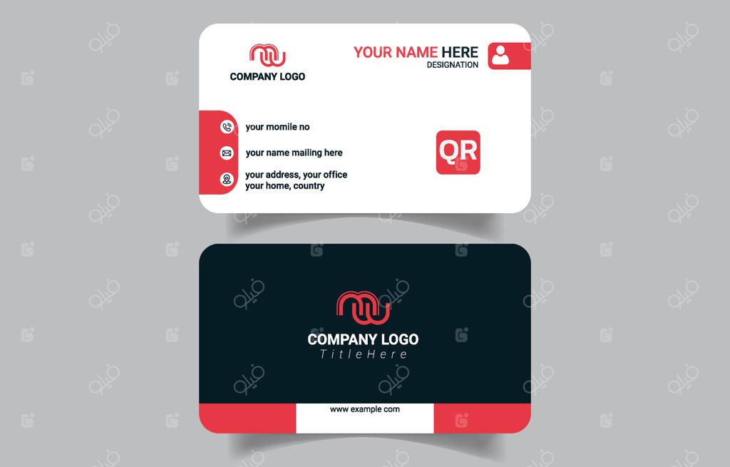 کارت ویزیت شرکتی مدرن و عالی