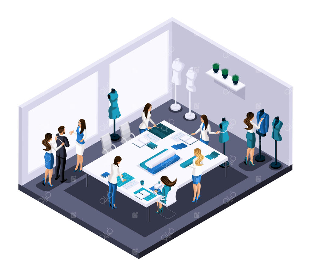 فرآیند طراحی و خیاطی در آتلیه مد روز: کارآفرین مستقل در کسب‌وکار شخصی خود