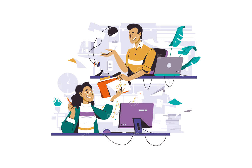 تفاوت کار در خانه و دفتر کار