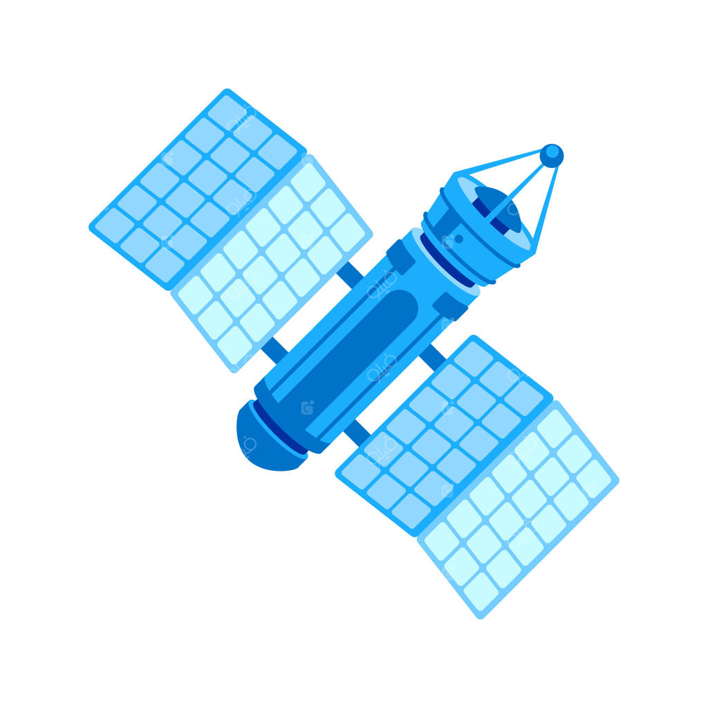 ماهواره مداری با استفاده از صفحات خورشیدی داده جمع‌آوری می‌کند