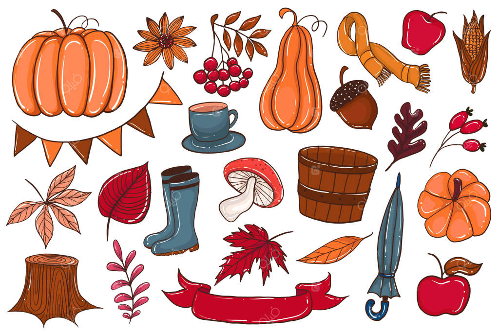 مجموعه عناصر پاییزی