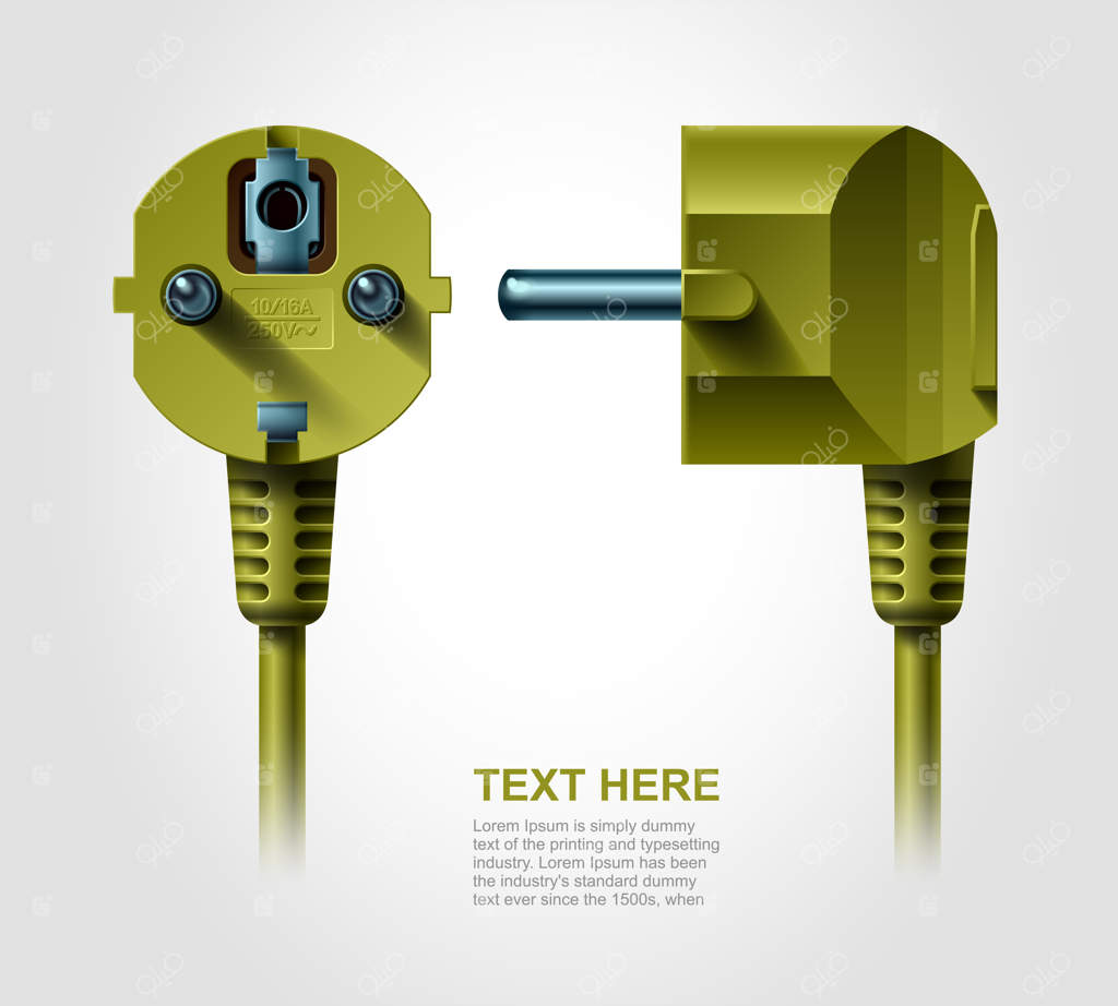 پریز برق، شیء واقعی