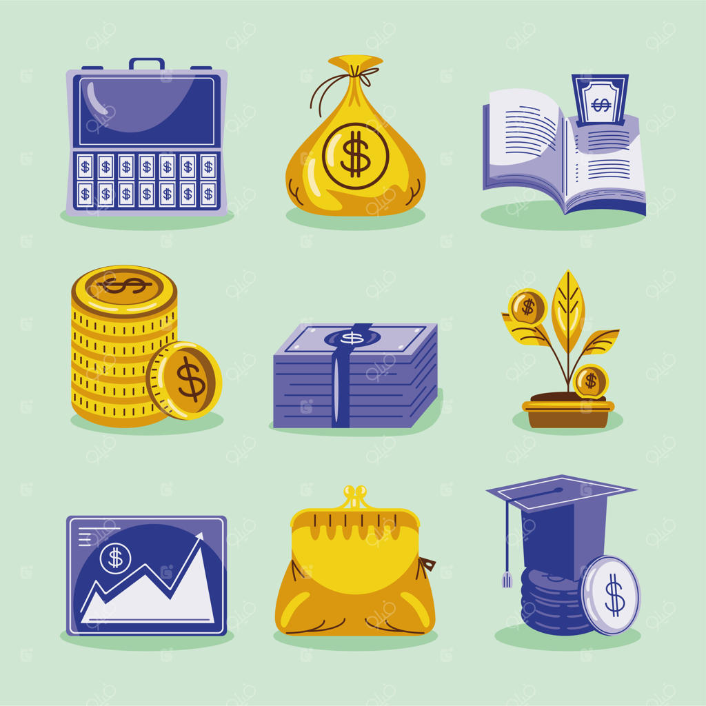 نمادهای صرفه‌جویی در پول