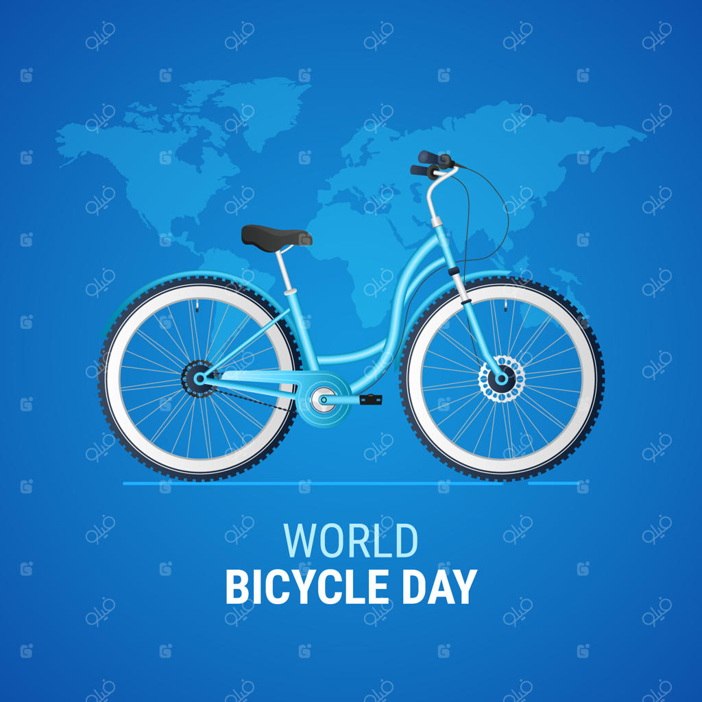 تصویری برای جشن روز جهانی دوچرخه‌سواری