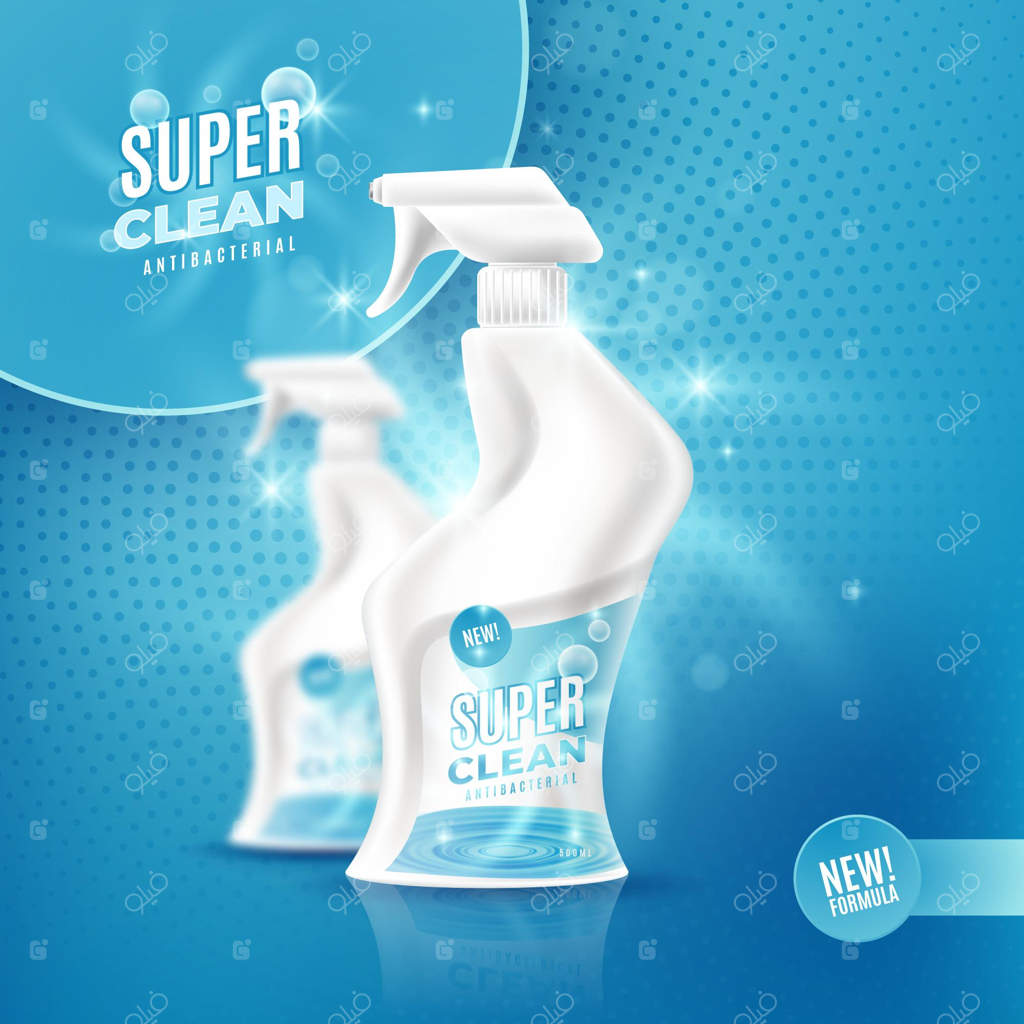 تبلیغ محصولات تمیزکننده واقعی و کارآمد