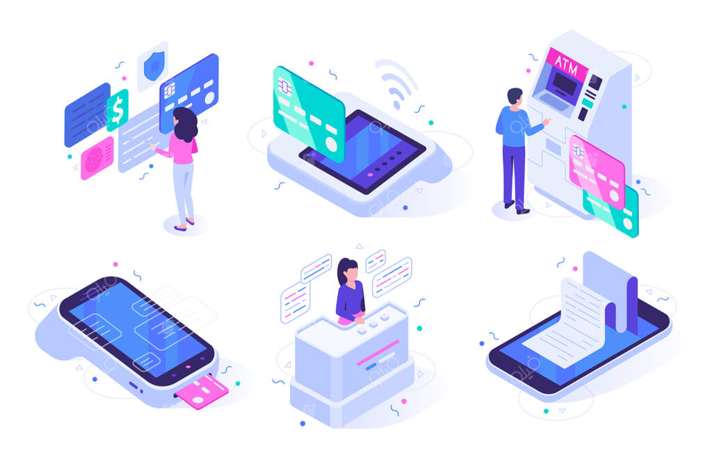 صندوقدار آنلاین: خرید ترمینال صندوق، فروشگاه با خریداران و مجموعه‌ای از تصاویر عابربانک و مشتریان