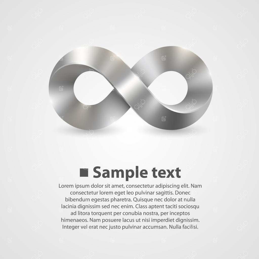 نماد وکتوری بی‌نهایت: پس‌زمینه هنری و زیبا