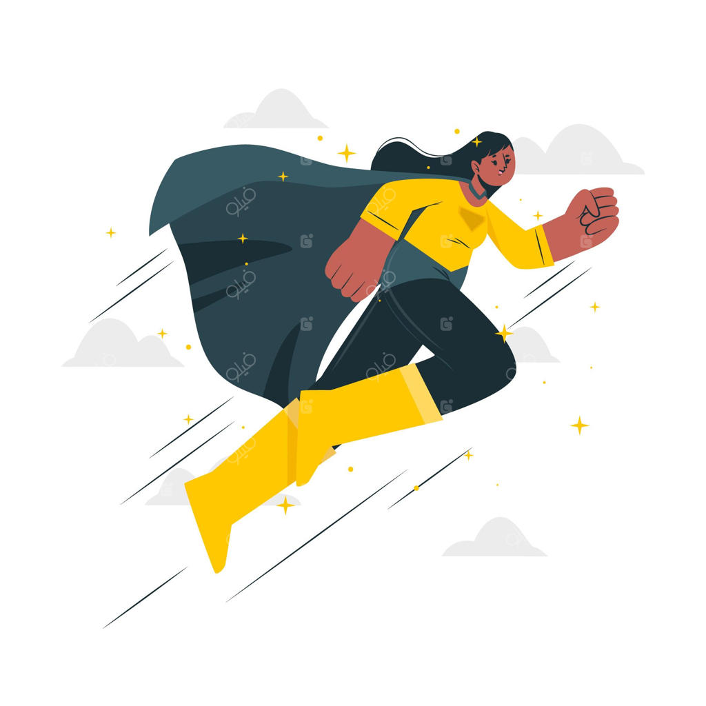 تصویرگری مفهومی ابرقهرمان