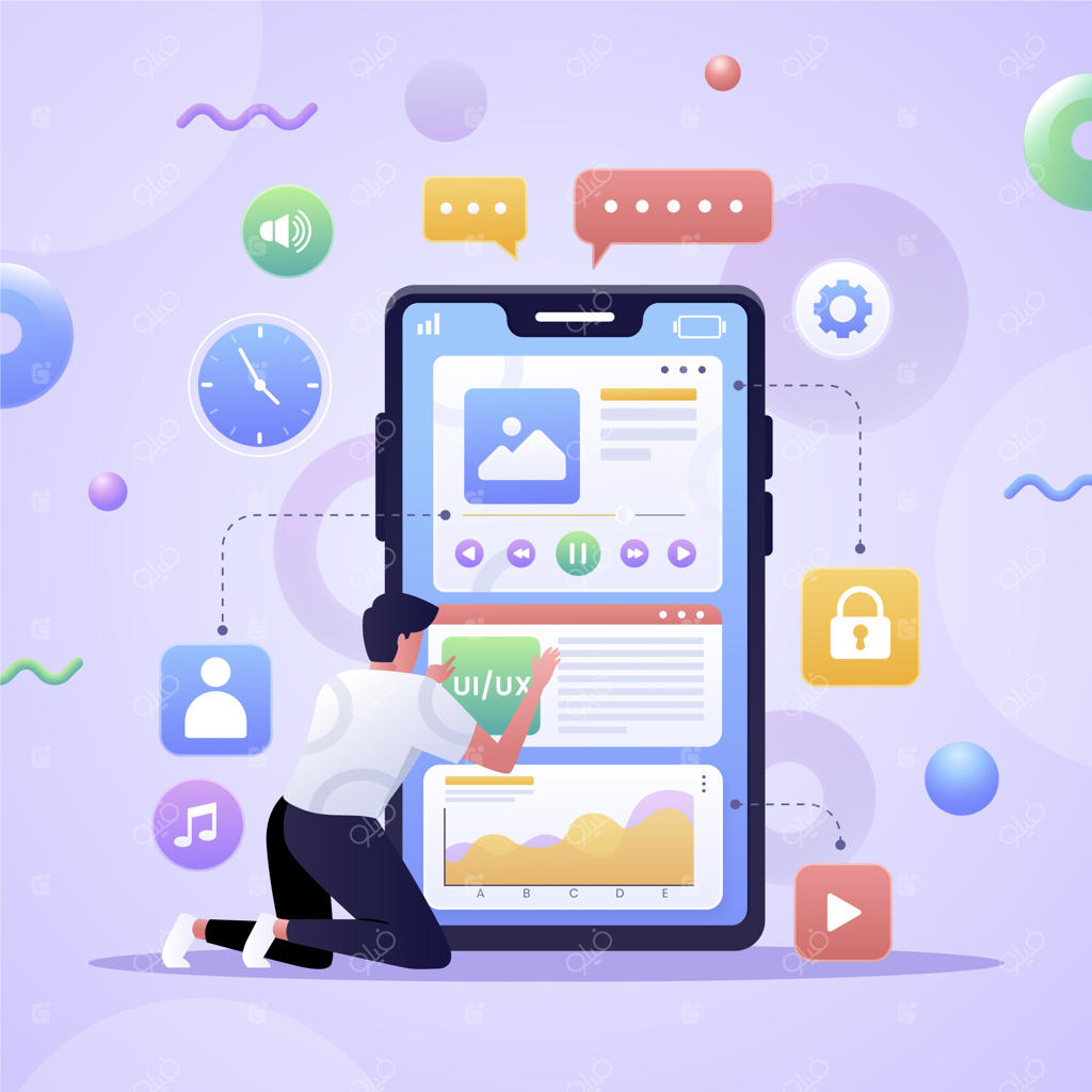 طراحی قالب رابط و تجربه کاربری