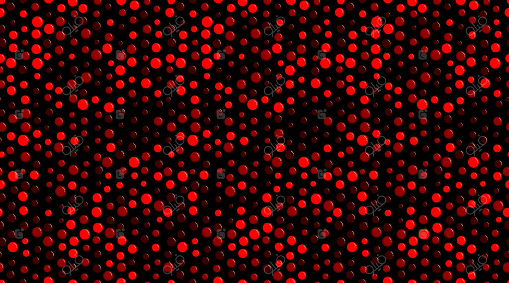 پترن انتزاعی قرمز و مشکی نقطه‌دار: طراحی پویا و پرانرژی مناسب برای پس‌زمینه‌ها، بافت‌ها یا بنرهای وب‌سایت. نمایانگر انرژی، فناوری و زیبایی‌شناسی مدرن.