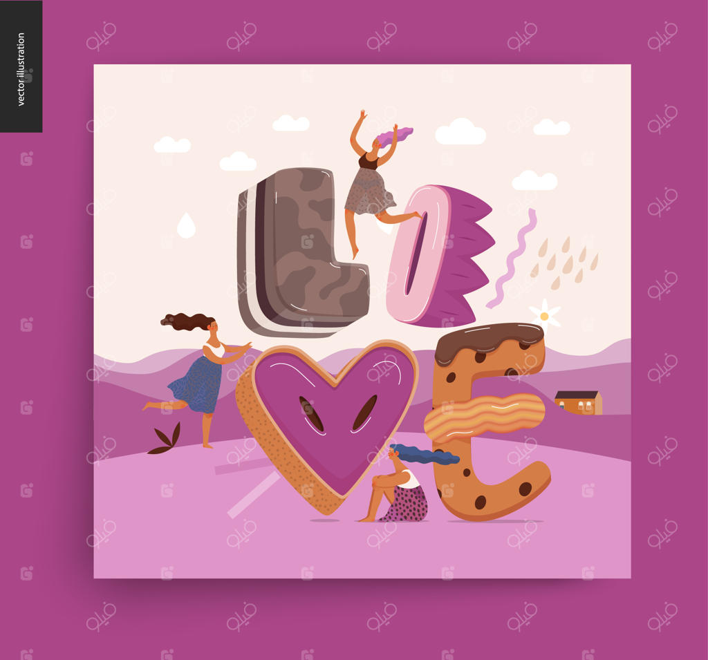 فونت وسوسه‌انگیز دسر