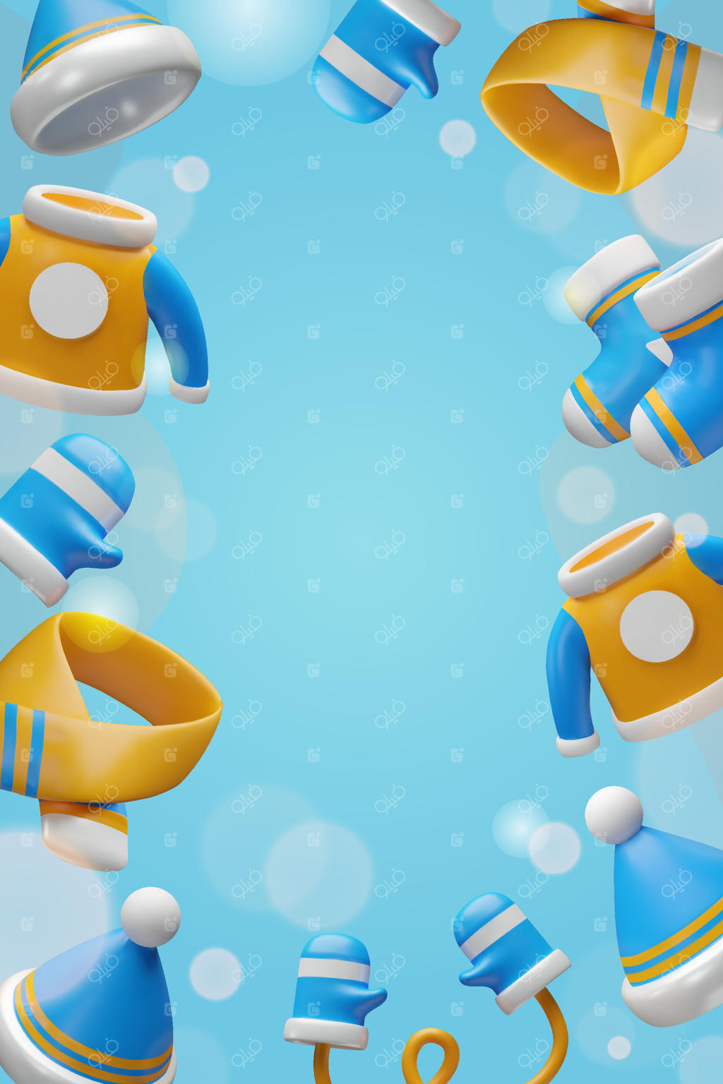 لباس‌های زمستانی رنگارنگ