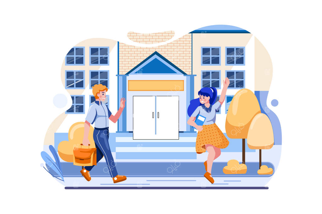 خداحافظی از مدرسه با گفتن وداع