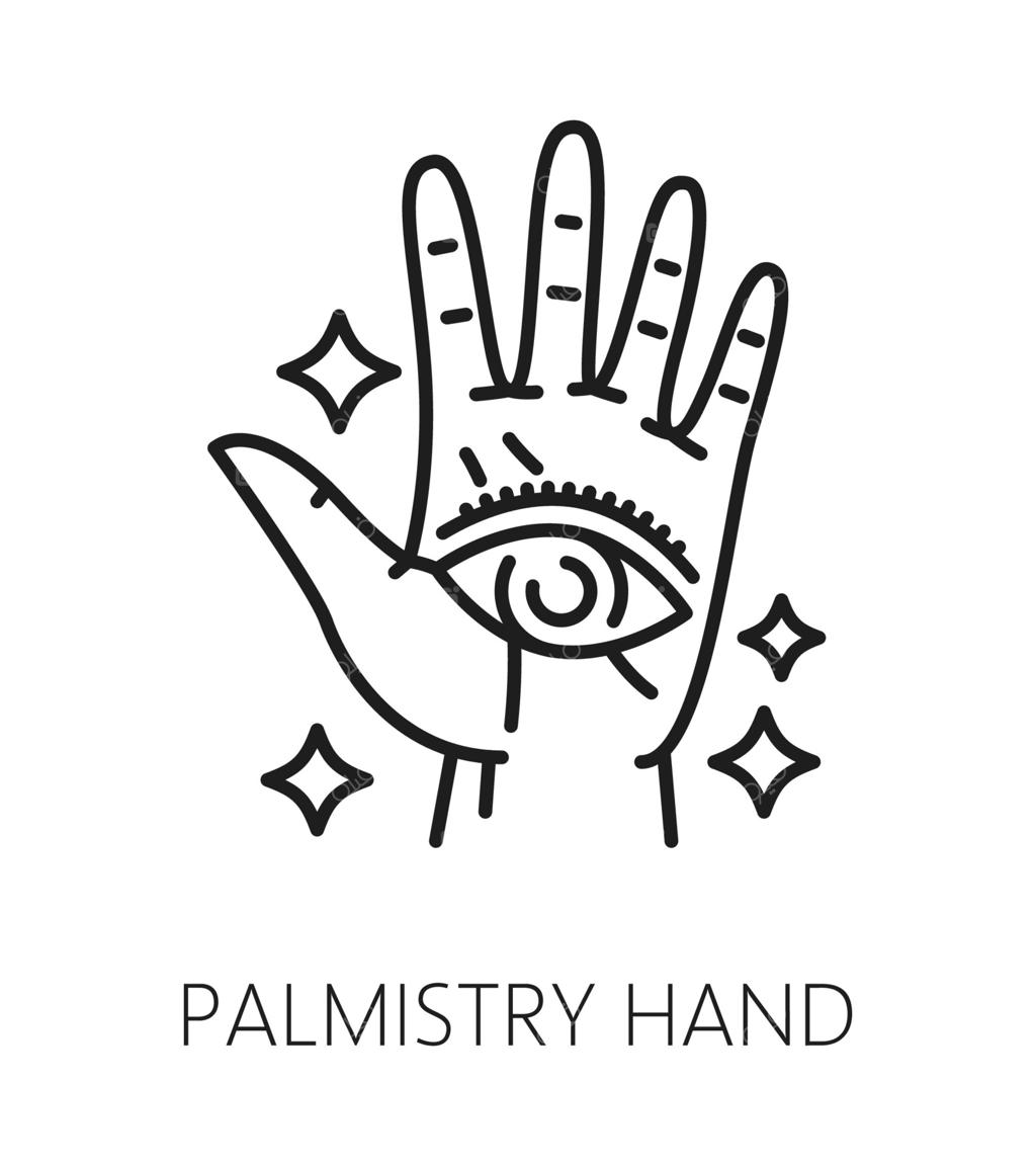 دست کف‌بینی، نماد جادوگری و علوم غریبه