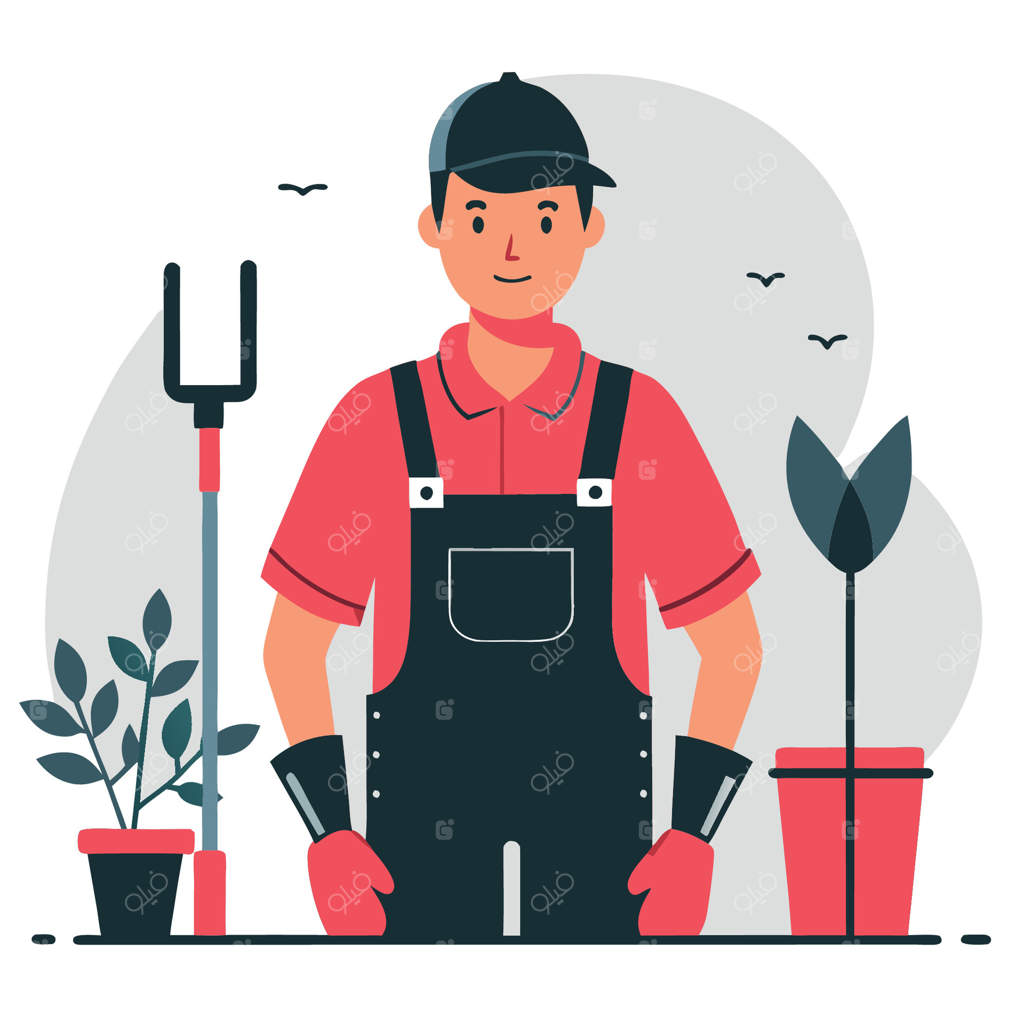 عاشق باغبانی با ایده نوآورانه کاشت پرو وکتور