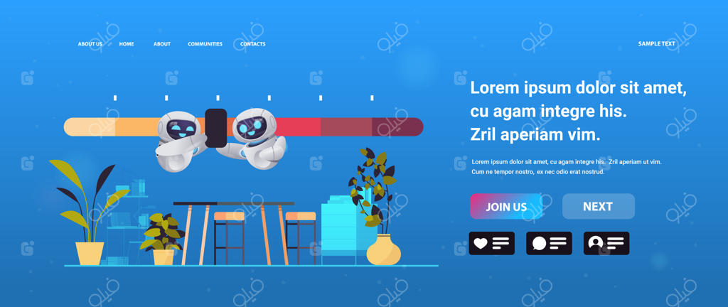 کاهش استرس با ربات‌ها: شخصیت‌های رباتیک درگیر جنگ با بحران هوش مصنوعی