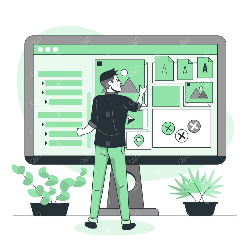 تصویر مفهومی انتخاب دارایی