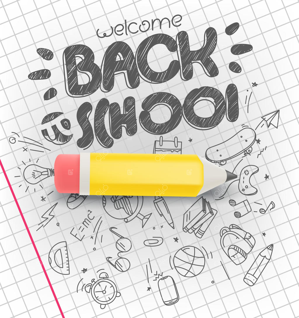 تصویرسازی وکتور مداد کارتونی