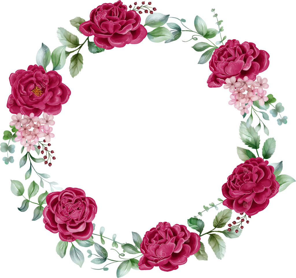 تاج گل صد تومانی با رنگ آبرنگی مارون: طراحی زمینه، چاپ و کارت دعوت