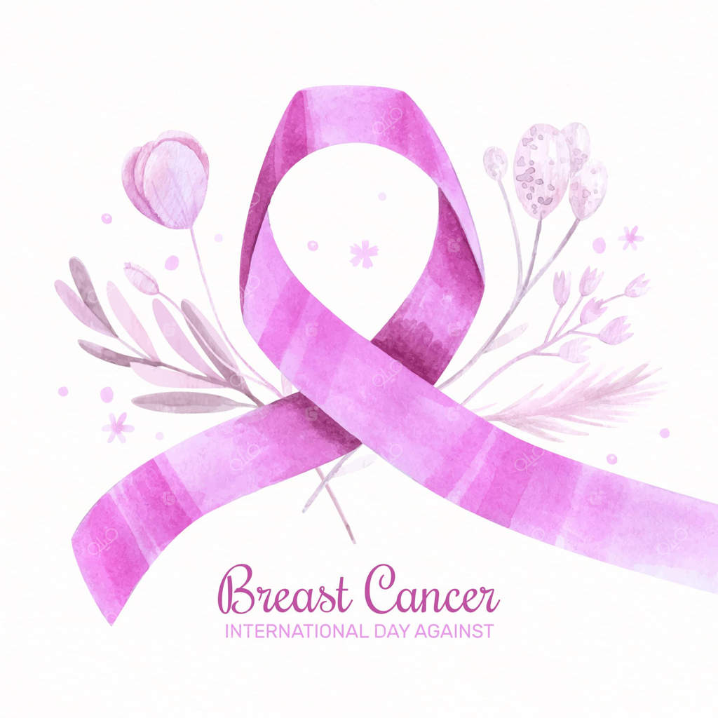 پس‌زمینه روز جهانی آب‌رنگی مبارزه با سرطان سینه