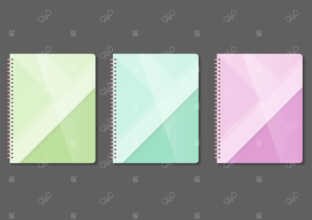 قالب موکاپ جلد کتاب رنگی