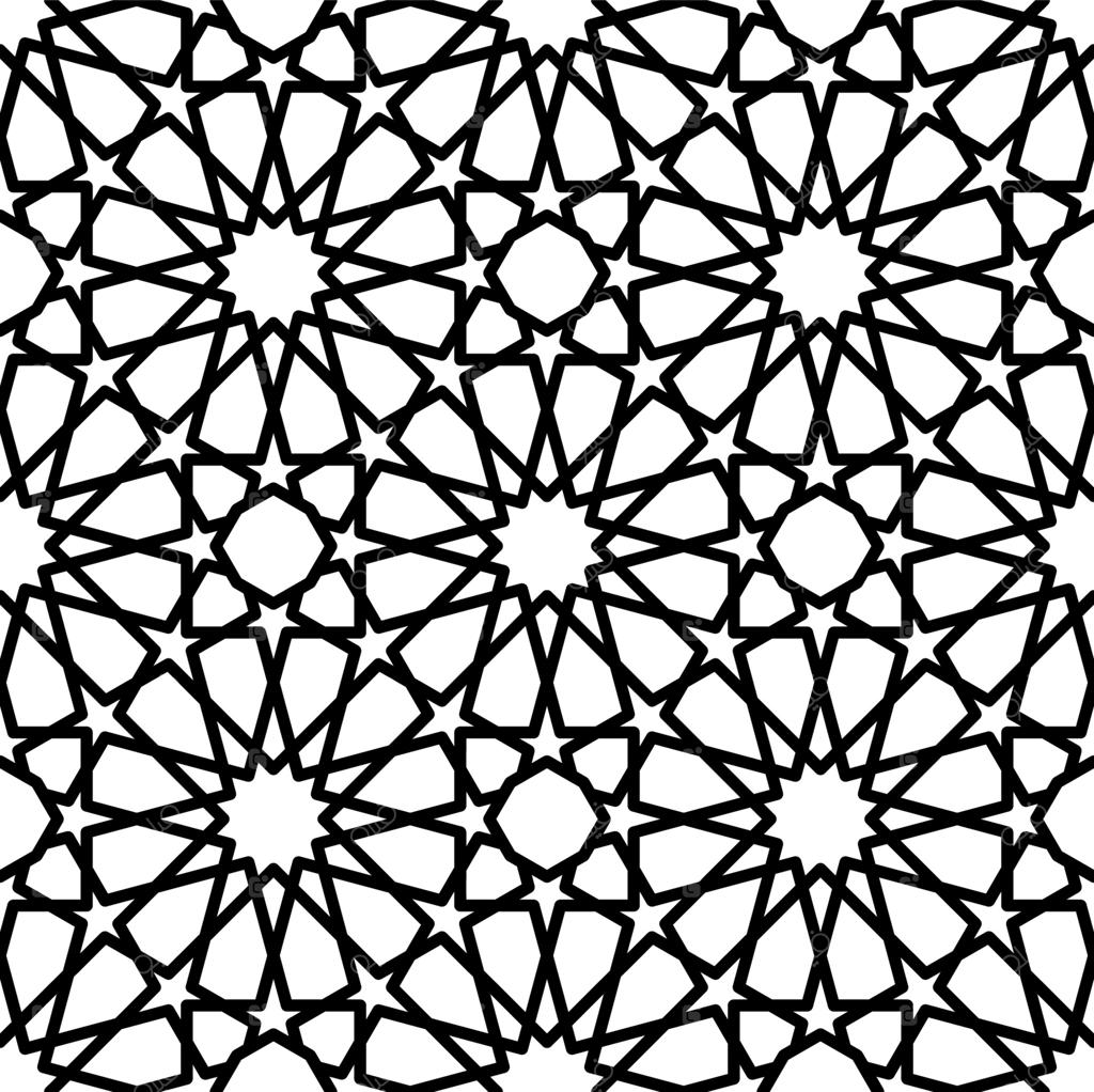 پترن بی‌پایان عربی مشربیه و عربسک