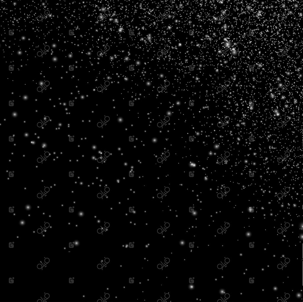 بافت اکلیل نقره‌ای روی پس‌زمینه مشکی