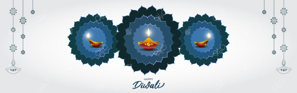 تصویر وکتور برای تبریک دیوالی مبارک
