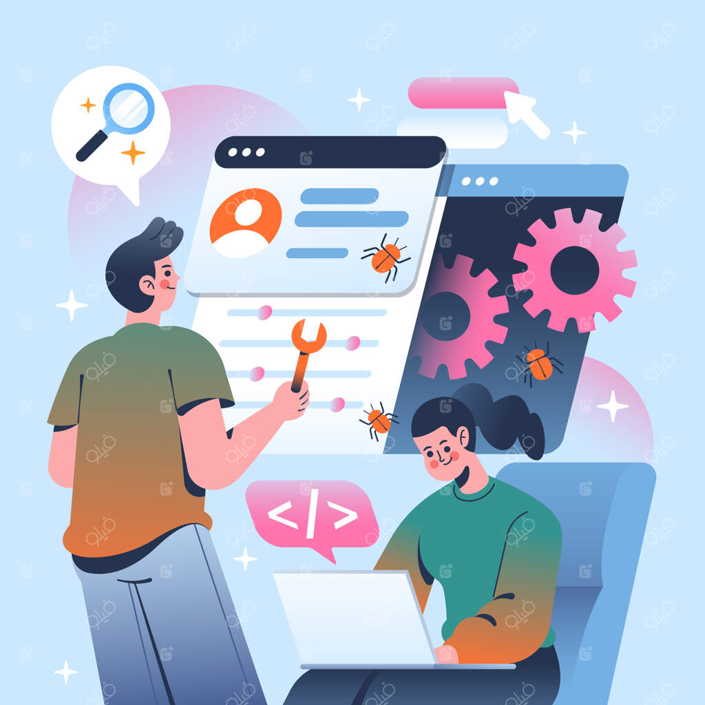 تجسم توسعه وب و اشکال‌زدایی