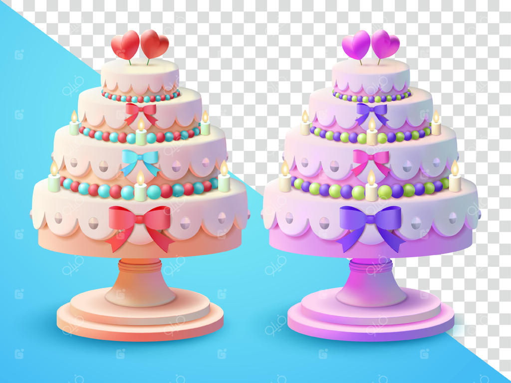 کیک عروسی سه‌بعدی؛ مناسب برای مراسم و عناصر طراحی