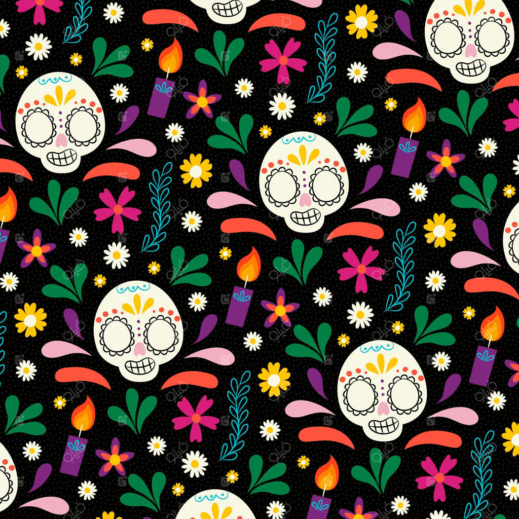 الگوی دست‌ساز روز مردگان