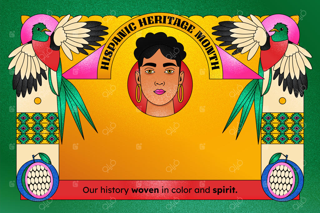 پوستر ماه میراث اسپانیایی‌تبارها
