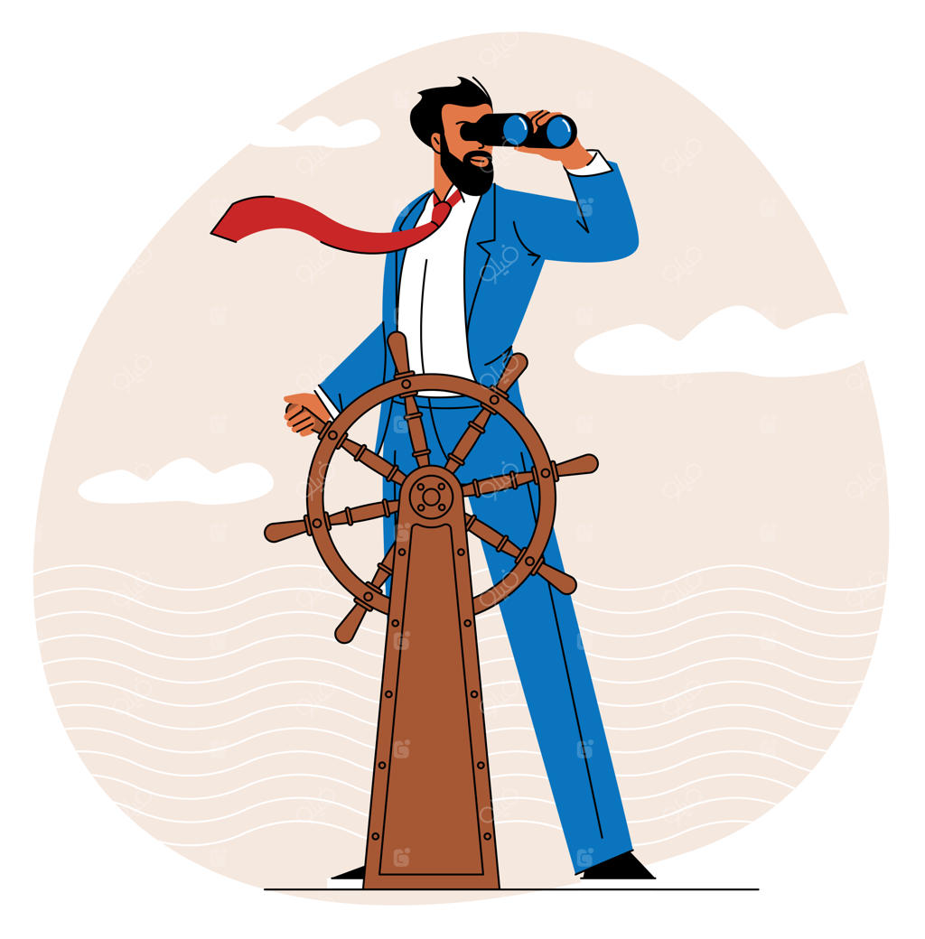 کاپیتان کسب‌وکار: یک مفهوم گرافیکی