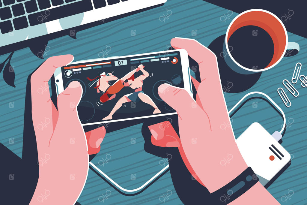 تصویرسازی بازی‌های موبایل