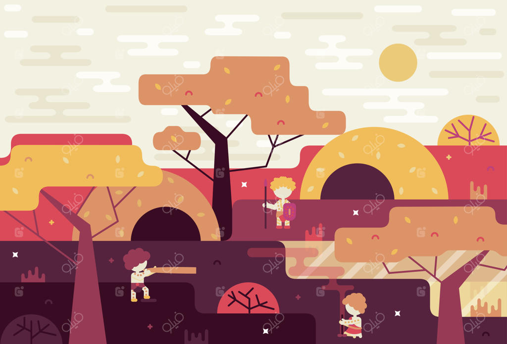 بچه‌های بومی استرالیایی در روستا از خانه‌هایشان محافظت می‌کنند