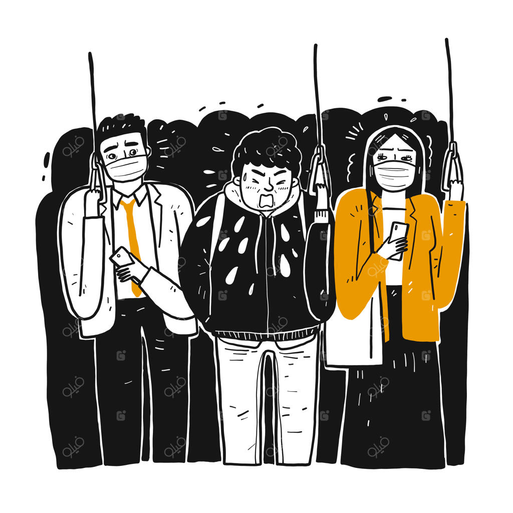 مرد بیماری در قطار به مردم عطسه می‌کند