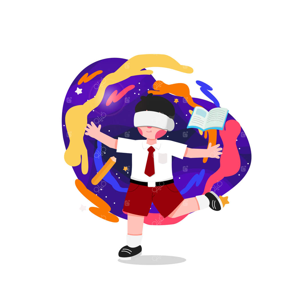 تصویر آموزش آنلاین متاورس برای دانش‌آموزان مدرسه ابتدایی در اندونزی